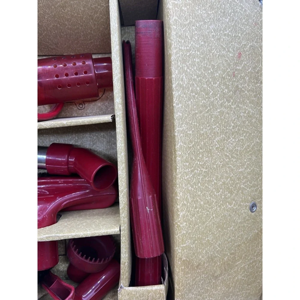 Vintage Kirby Classic Vacuum Accessories Attachments Box